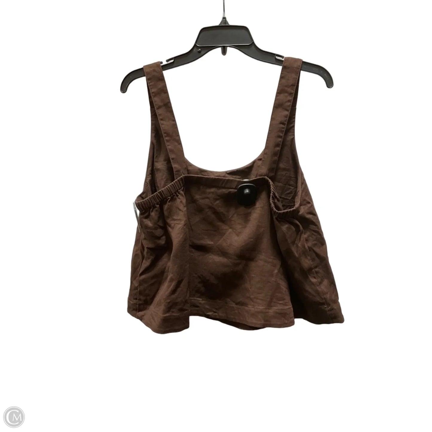 Top Sleeveless By Athleta In Brown, Size: L