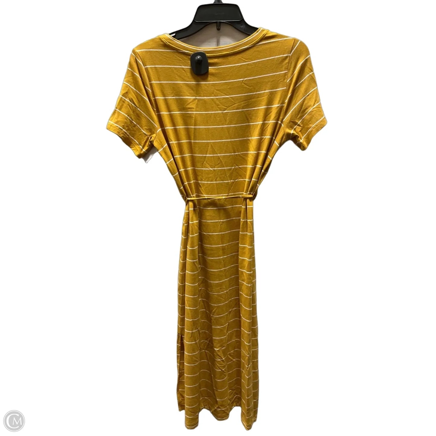 Dress Casual Midi By Banana Republic In Yellow, Size: M