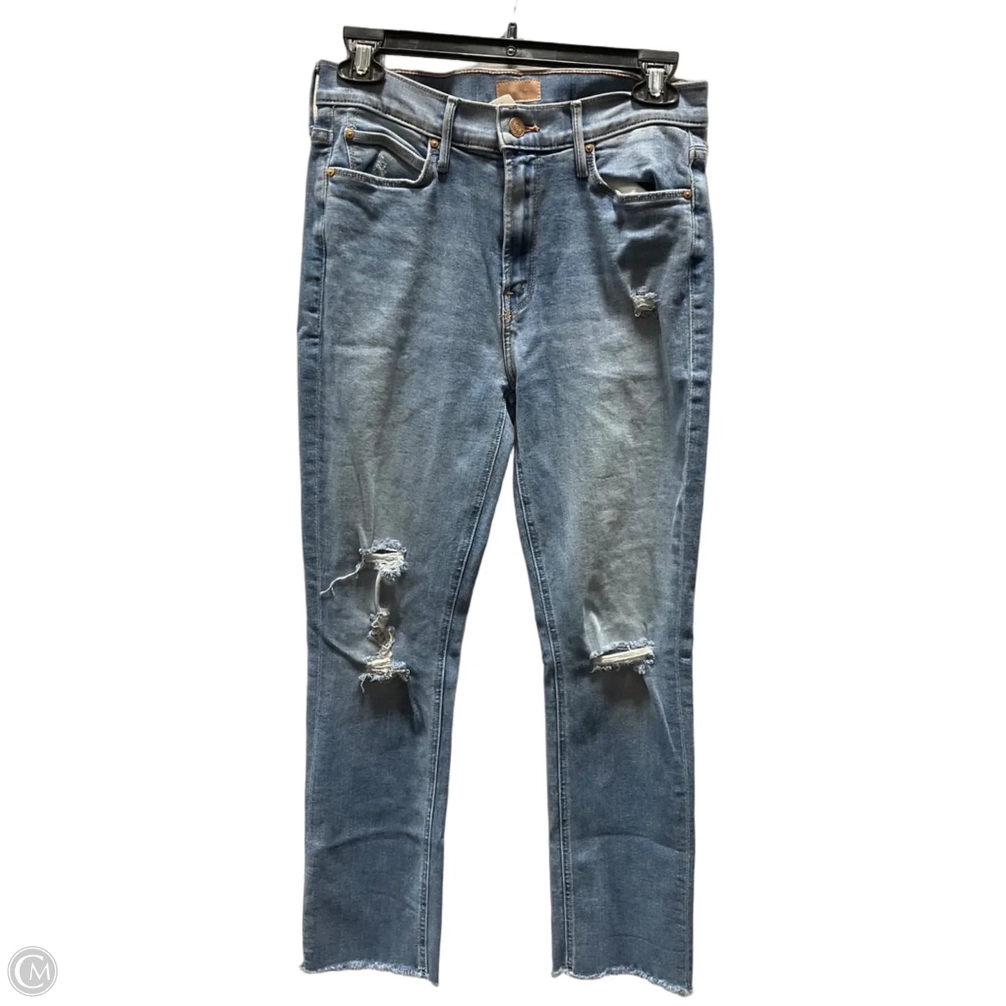 Jeans Skinny By Mother In Blue, Size: 6