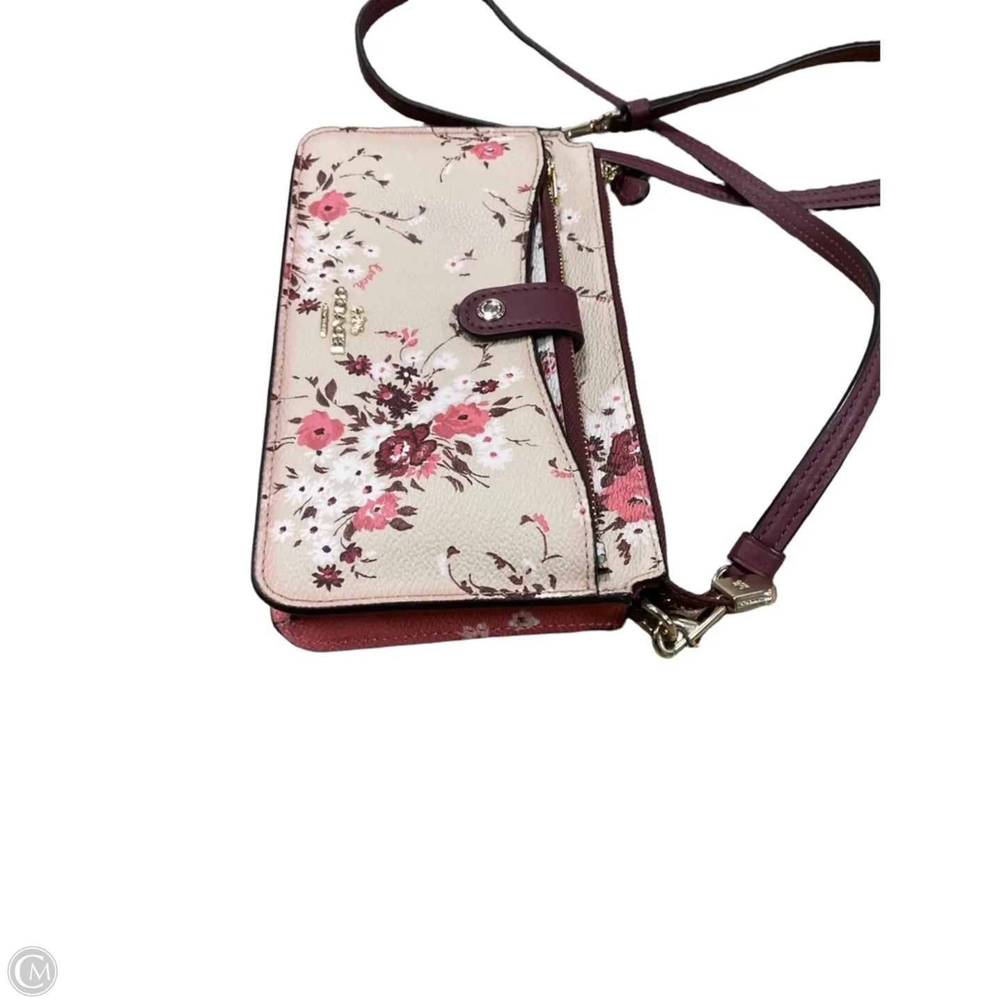 Crossbody Designer By Coach, Size: Small