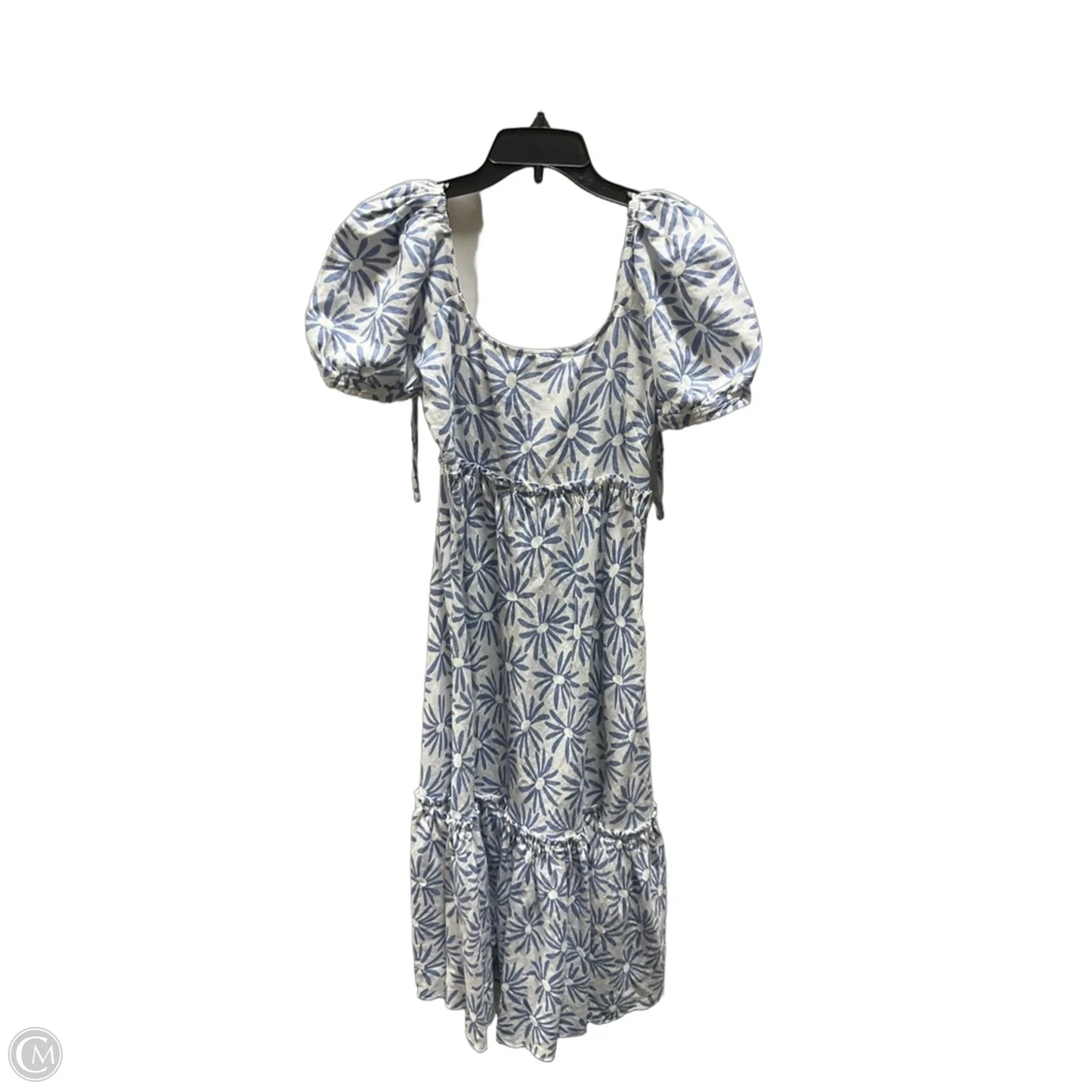 Dress Casual Midi By Polo Ralph Lauren In Blue, Size: 6
