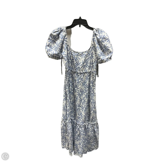 Dress Casual Midi By Polo Ralph Lauren In Blue, Size: 6