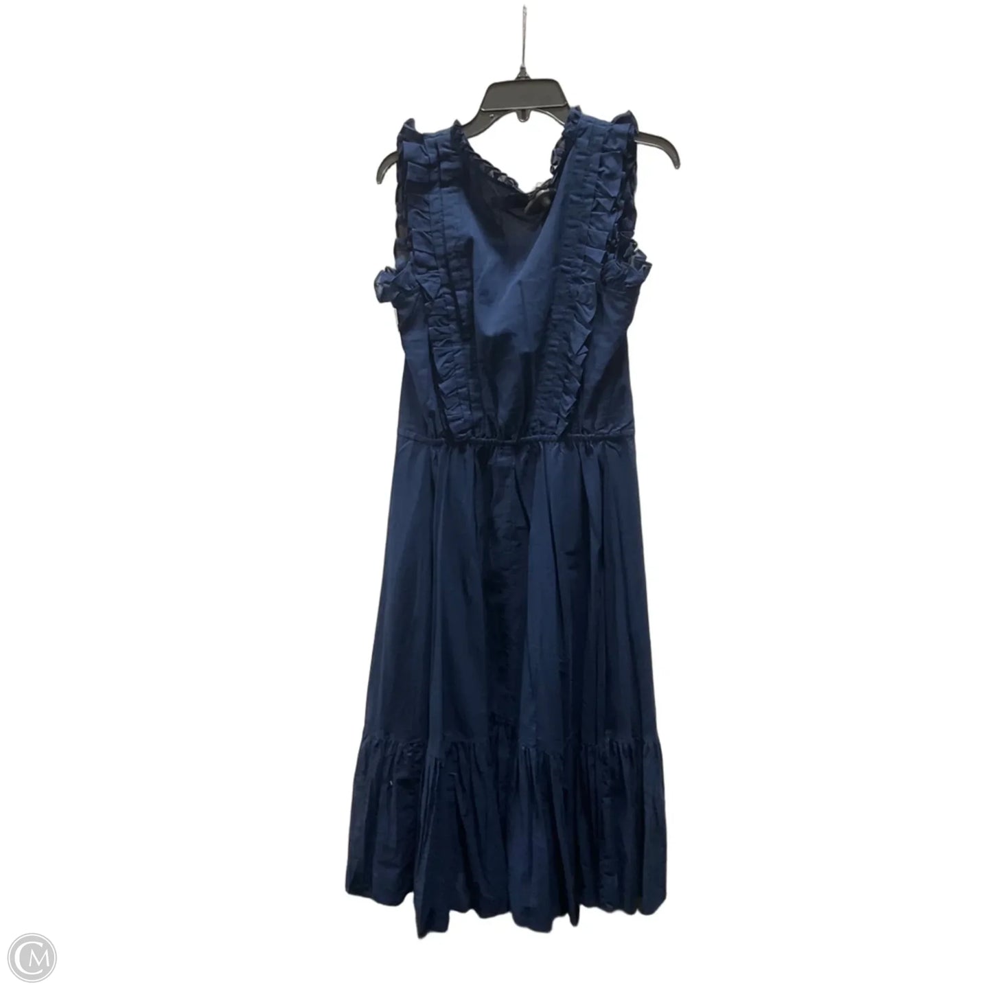 Dress Casual Midi By Polo Ralph Lauren In Blue, Size: 6