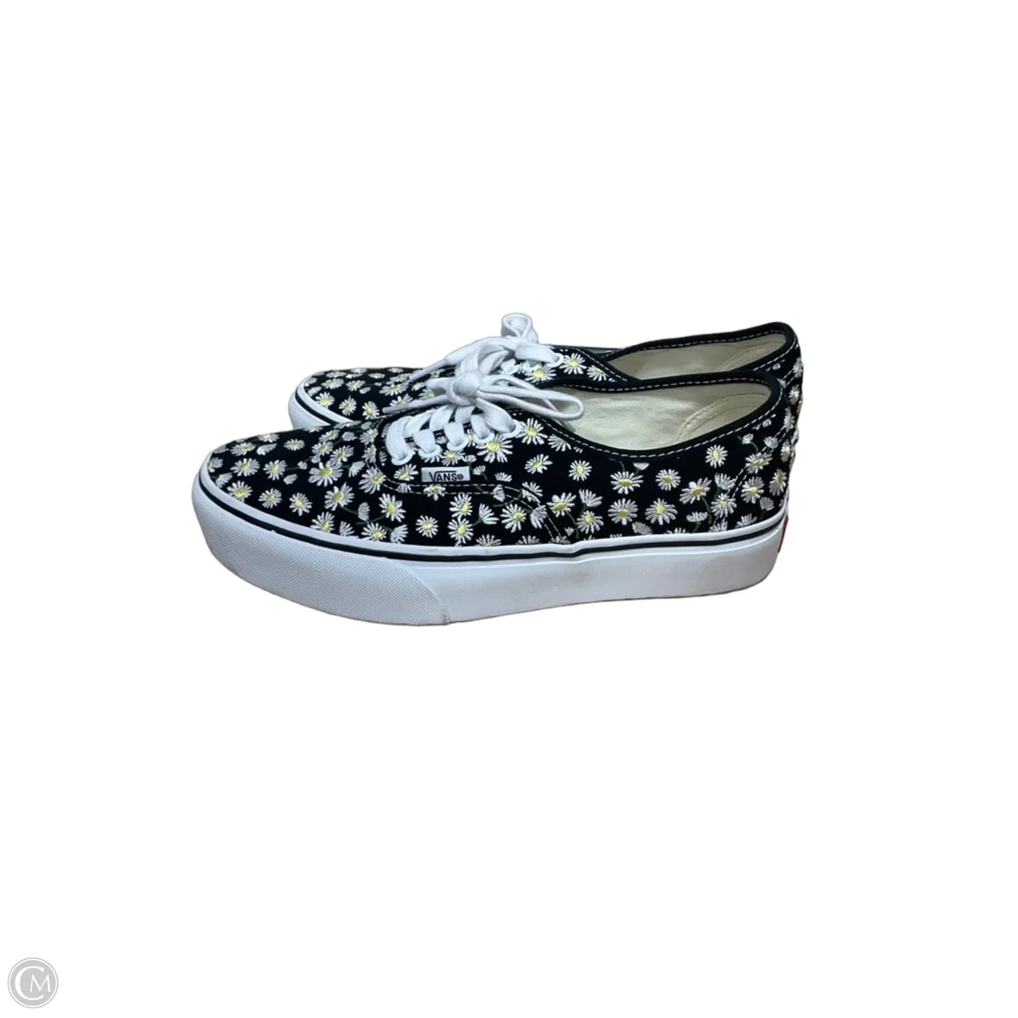 Shoes Sneakers By Vans In Floral Print, Size: 9