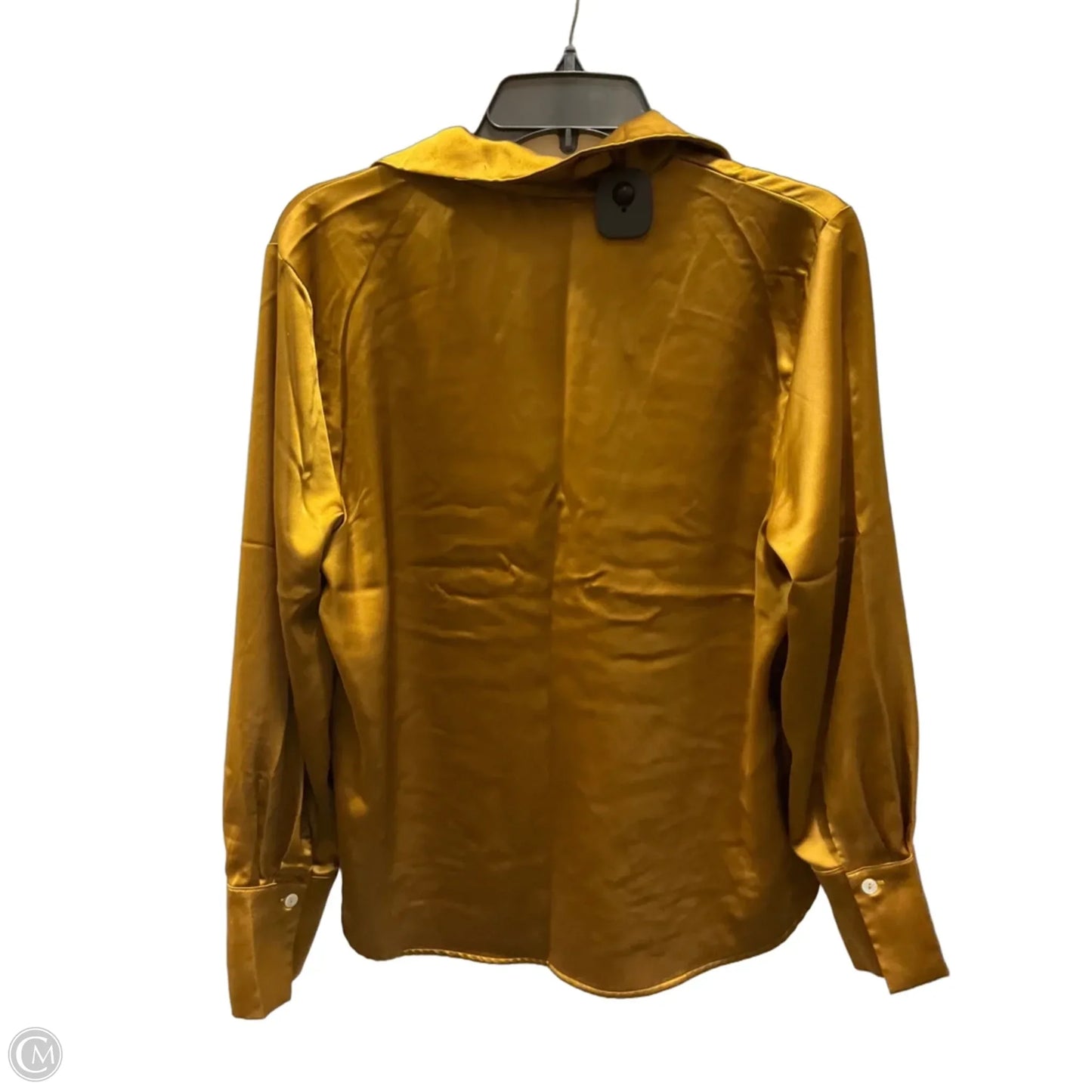 Blouse Long Sleeve By Rachel Zoe In Yellow, Size: Xl
