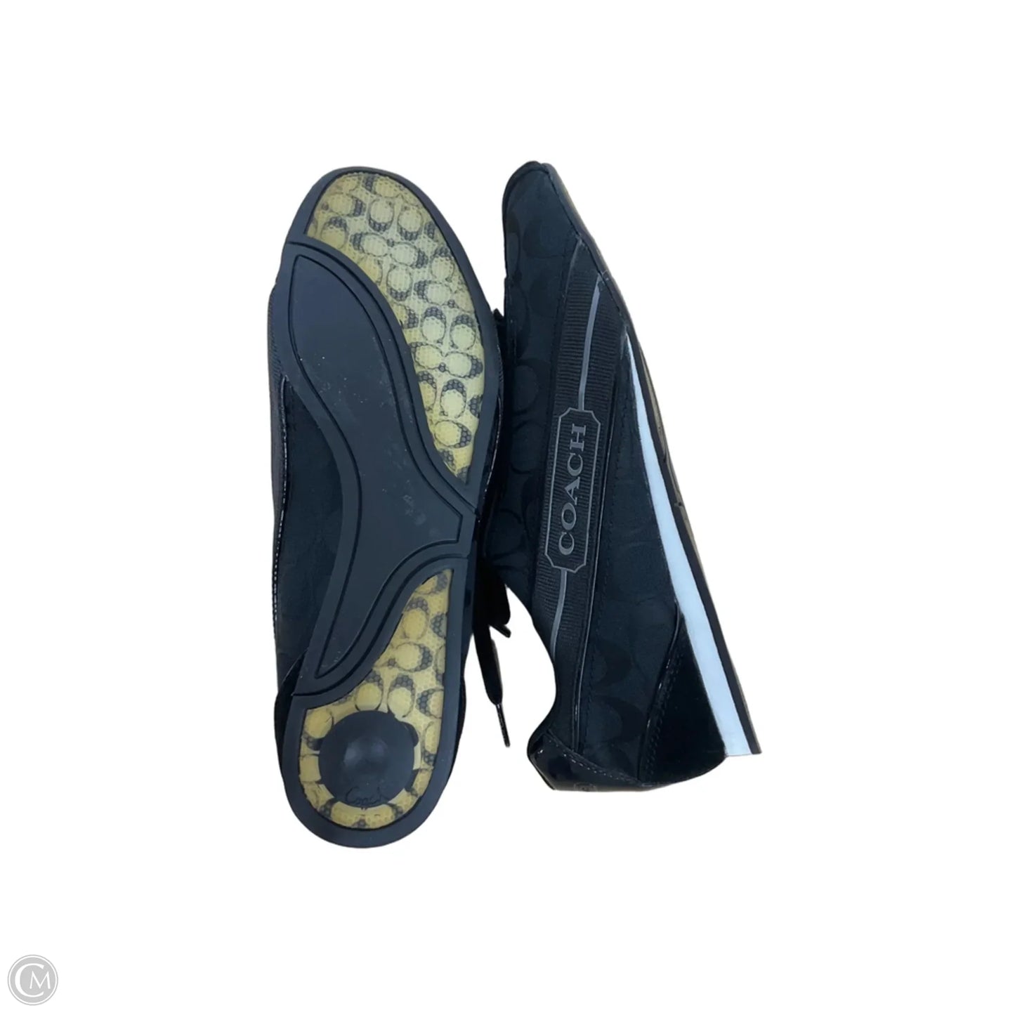 Shoes Designer By Coach In Black, Size: 10