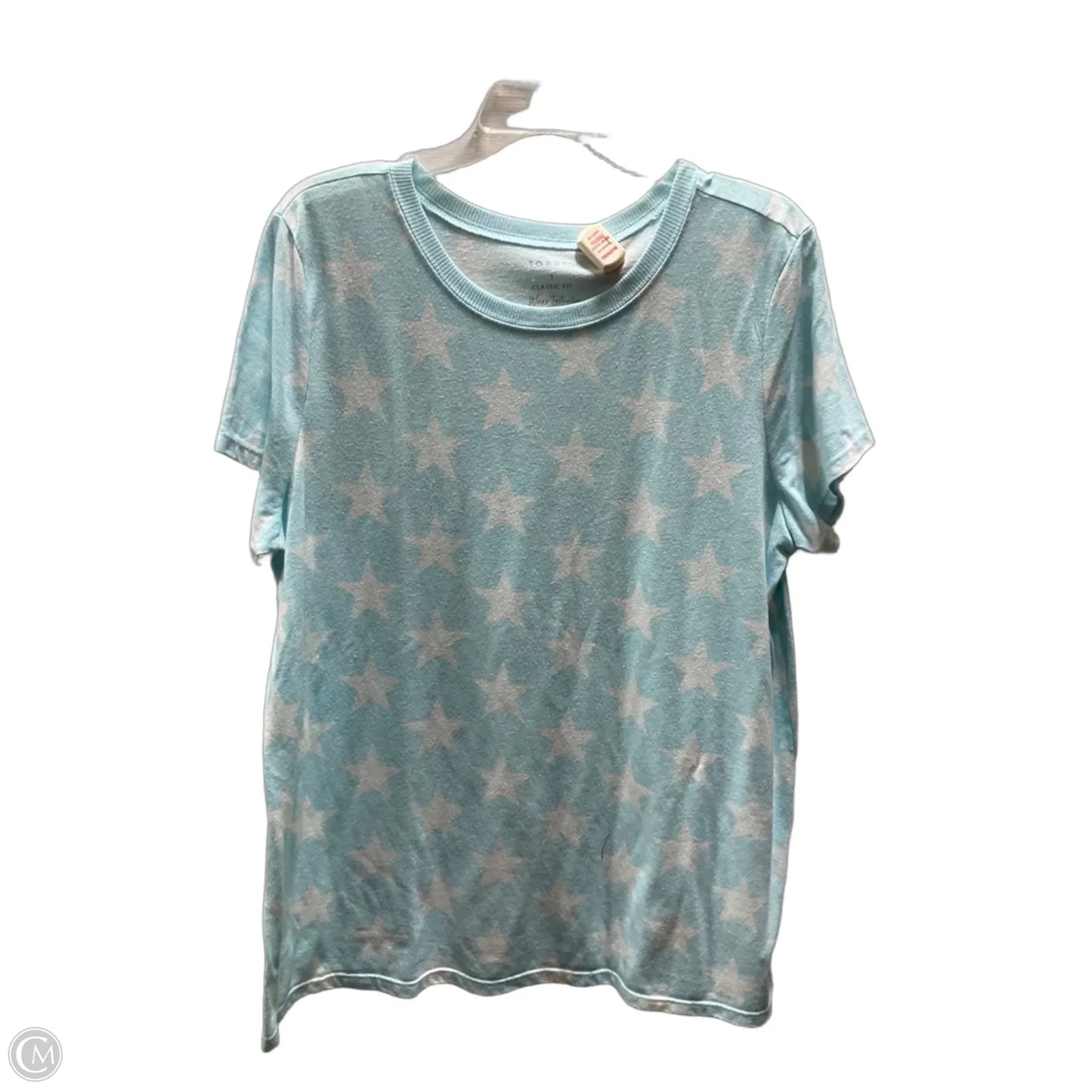 Top Short Sleeve By Torrid In Blue, Size: 1x