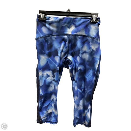 Athletic Leggings Capris By Lululemon In Blue, Size: 6