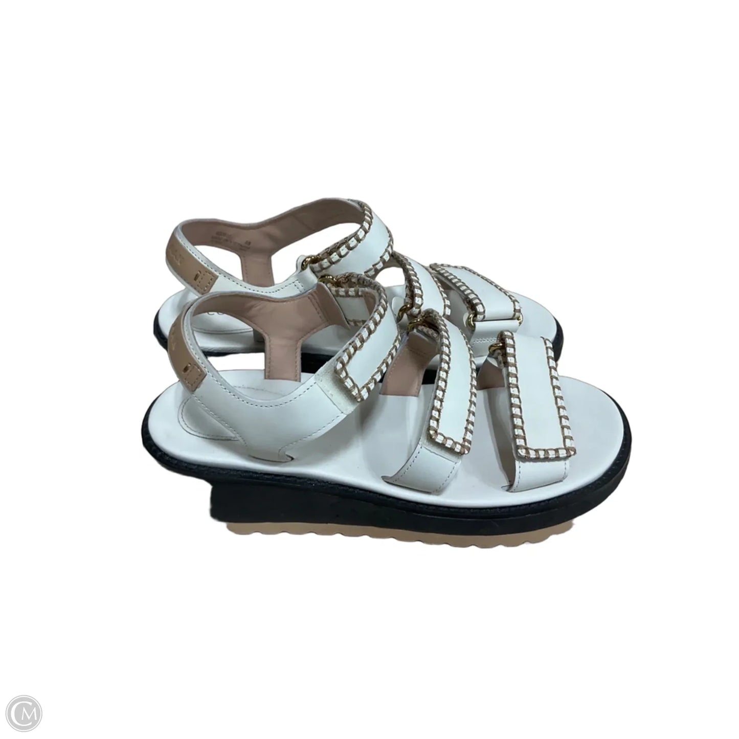 Sandals Flats By Cole-haan In White, Size: 8