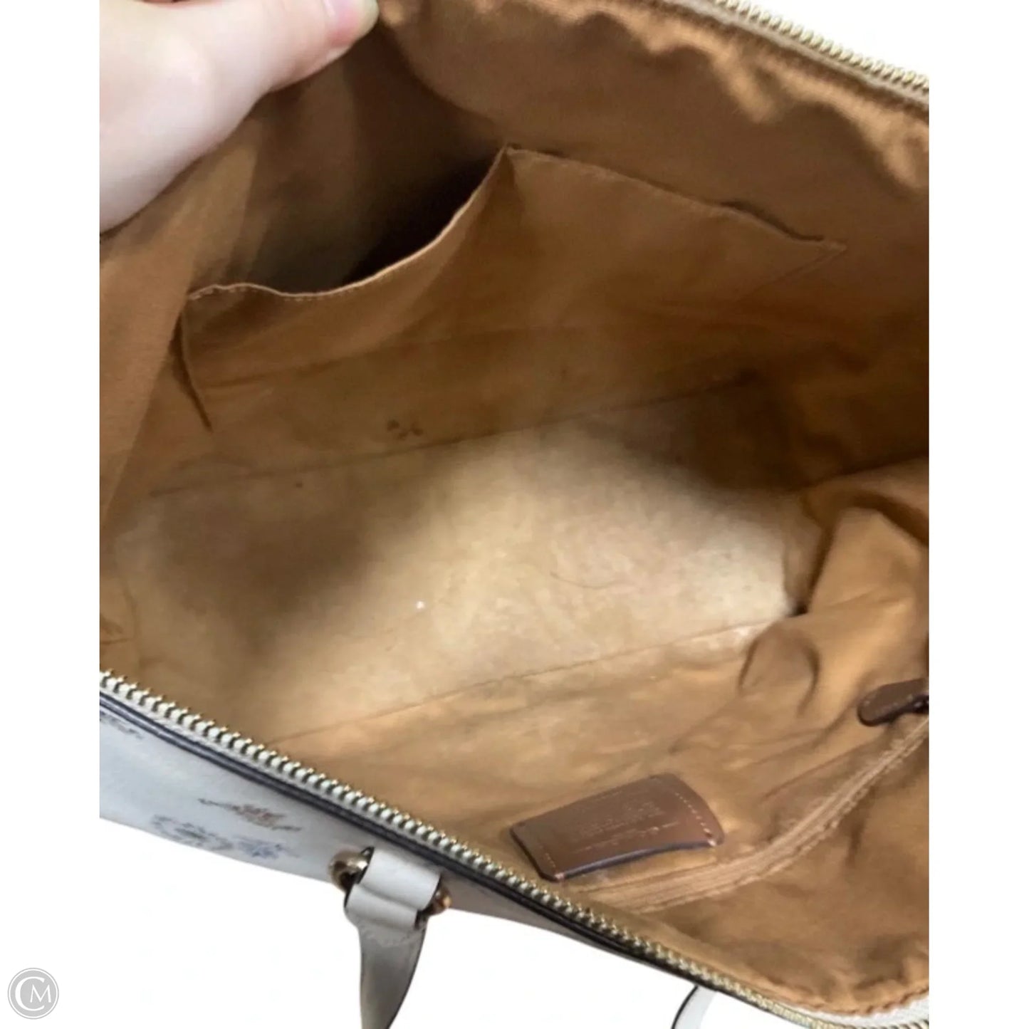 Handbag Designer By Coach, Size: Large