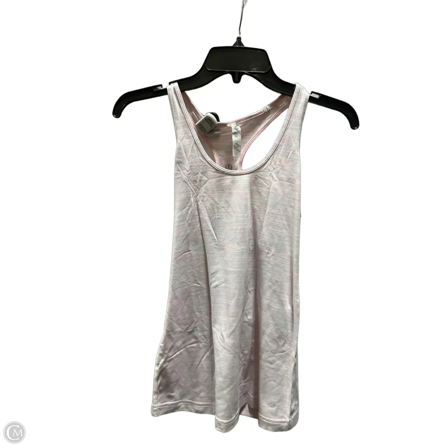 Athletic Tank Top By Lululemon In Pink, Size: 6