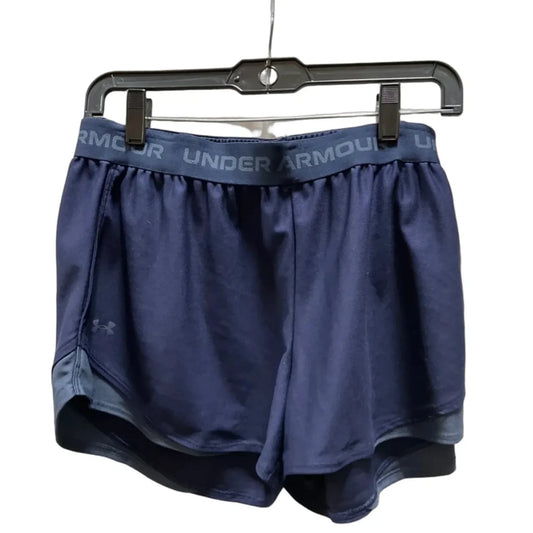 Athletic Shorts By Under Armour In Blue, Size: L