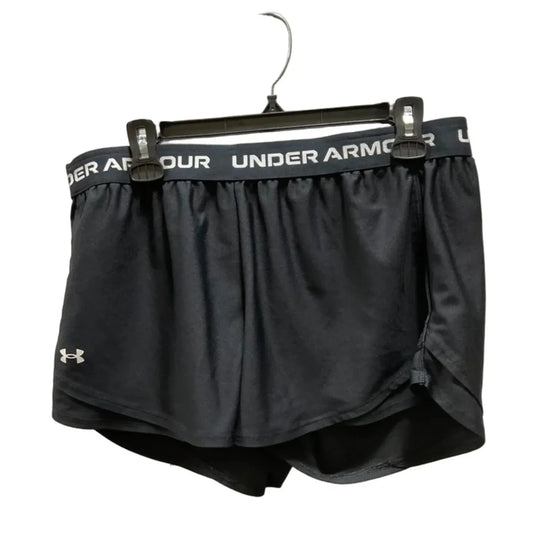 Athletic Shorts By Under Armour In Black, Size: L