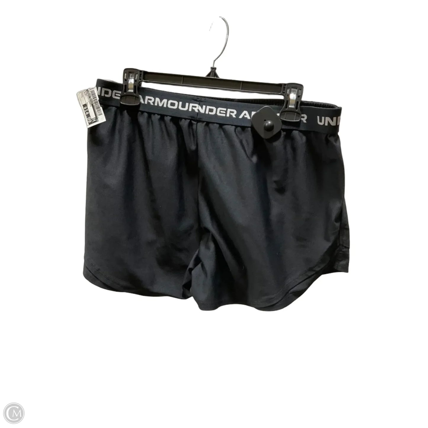 Athletic Shorts By Under Armour In Black, Size: L