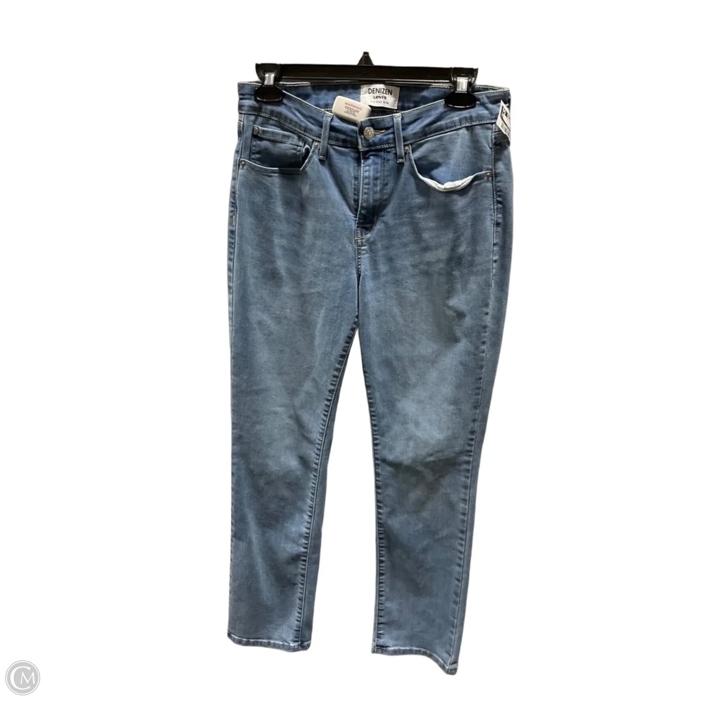 Jeans Skinny By Denizen By Levis In Blue Denim, Size: 10