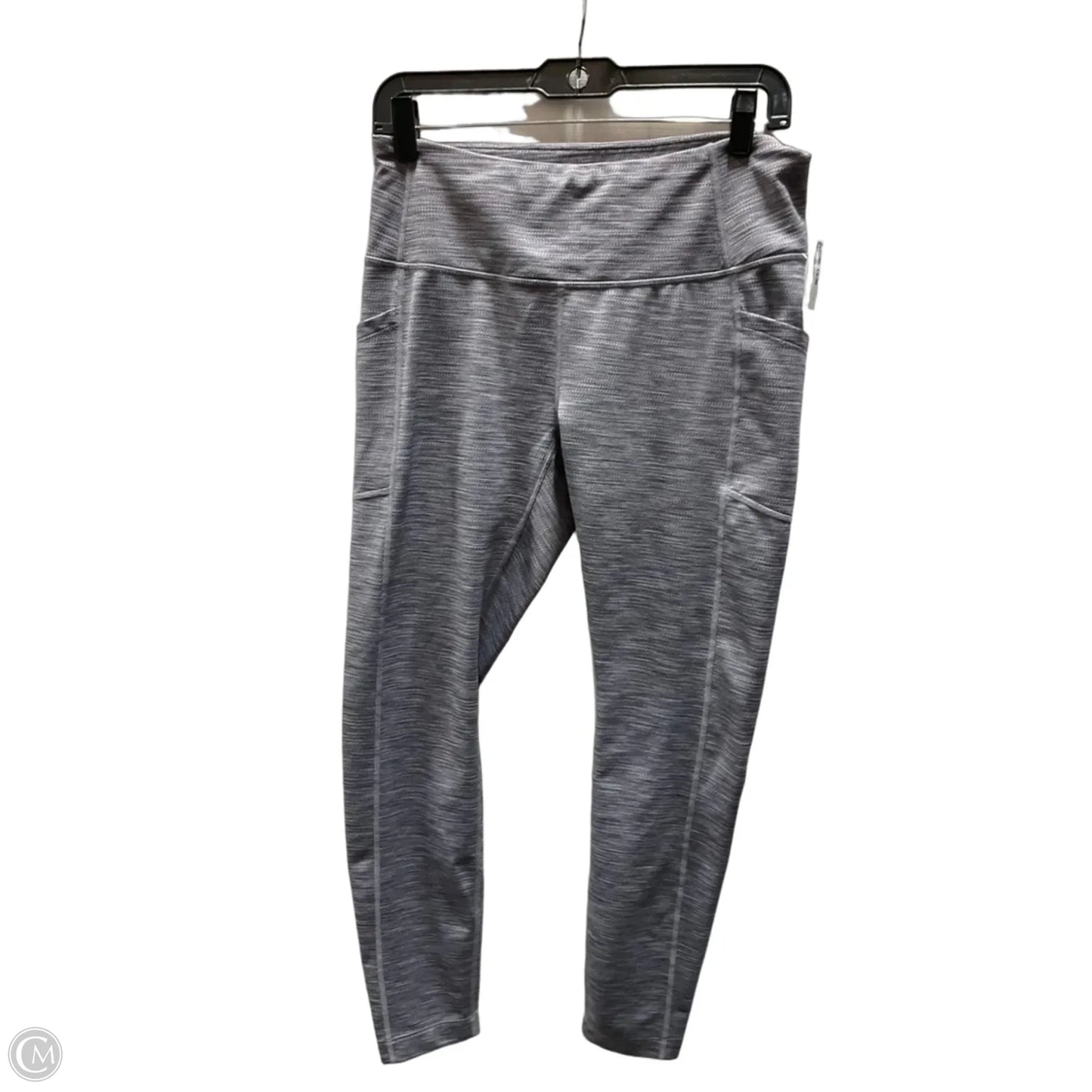 Athletic Leggings By Mondetta In Grey, Size: M