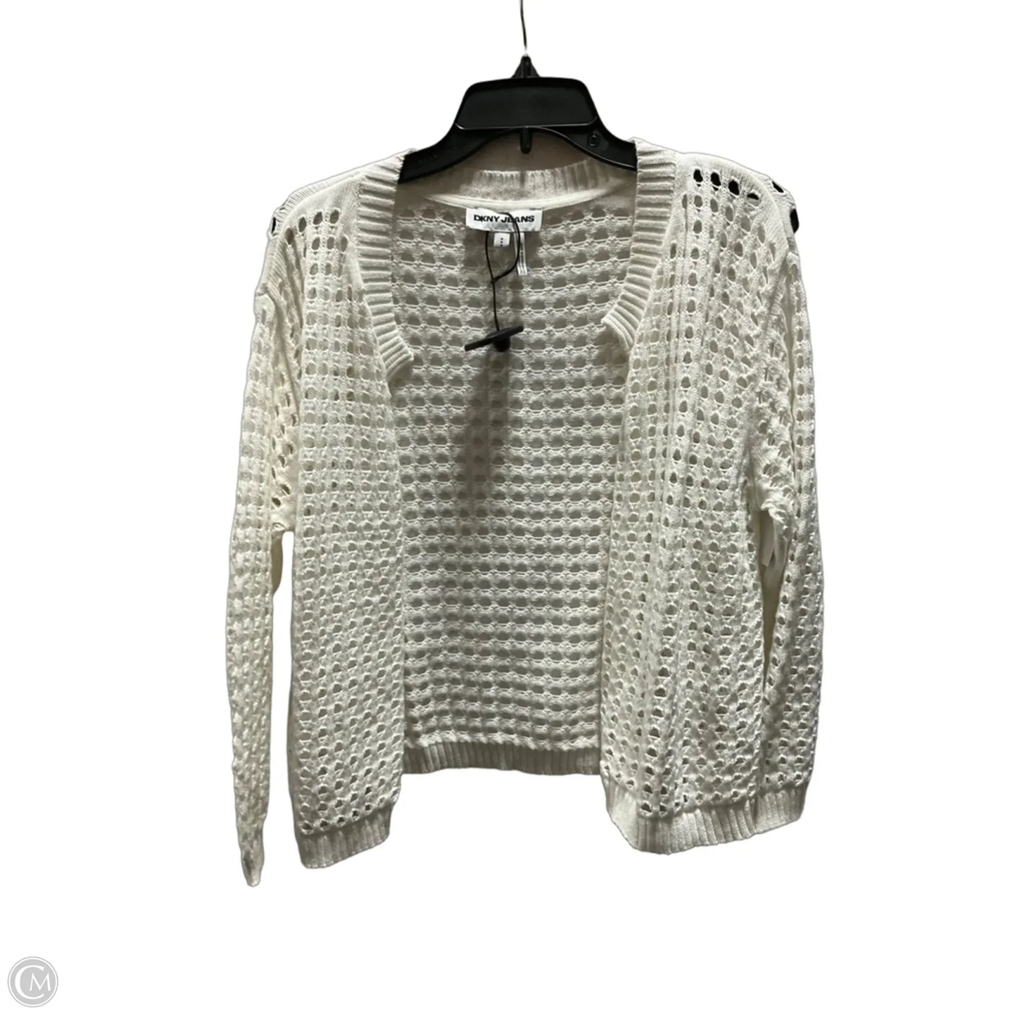 Cardigan By Dkny In White, Size: M