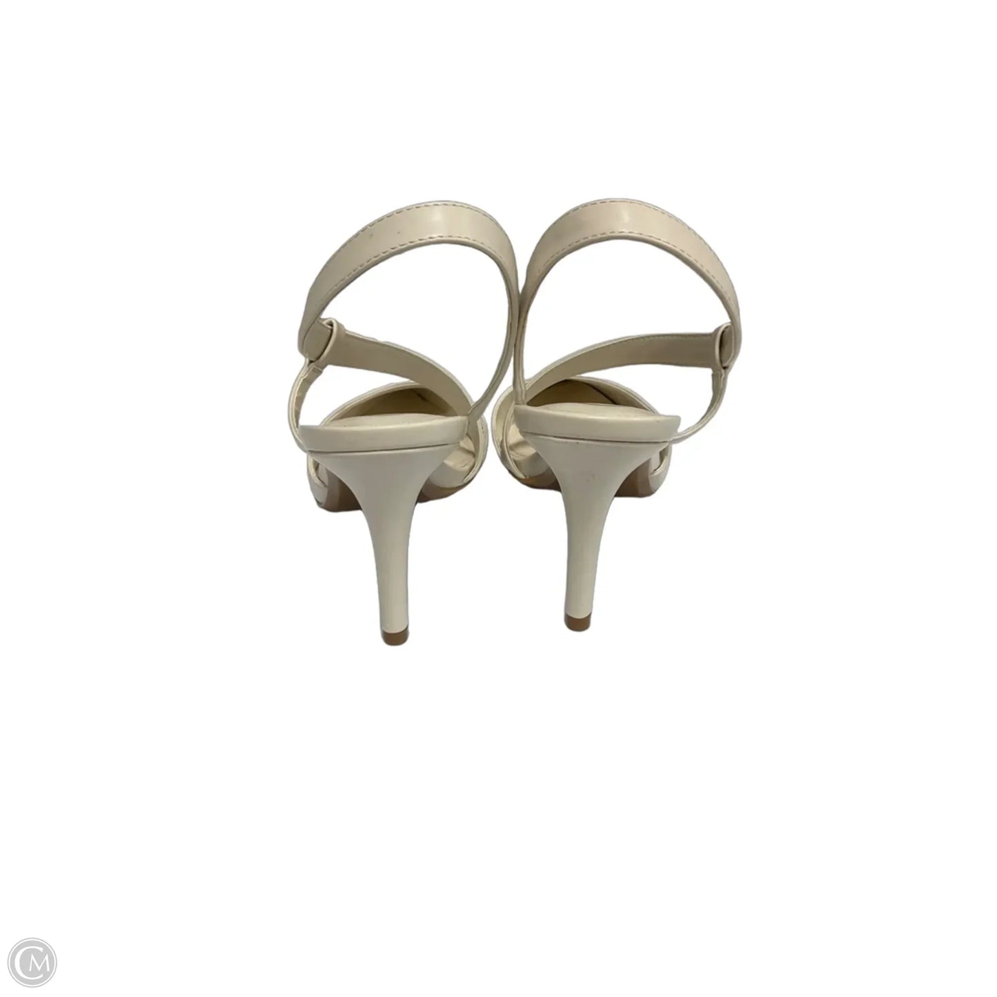 Shoes Heels Stiletto By Calvin Klein In Cream, Size: 8.5
