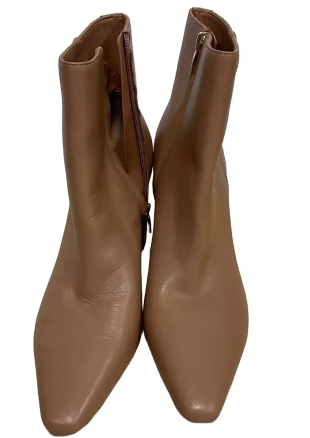 Boots Ankle Heels By Aldo In Brown, Size: 7.5
