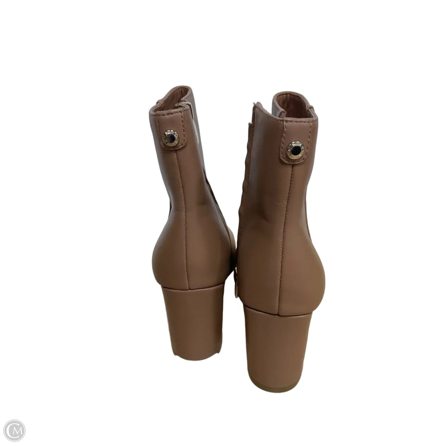 Boots Ankle Heels By Aldo In Brown, Size: 7.5