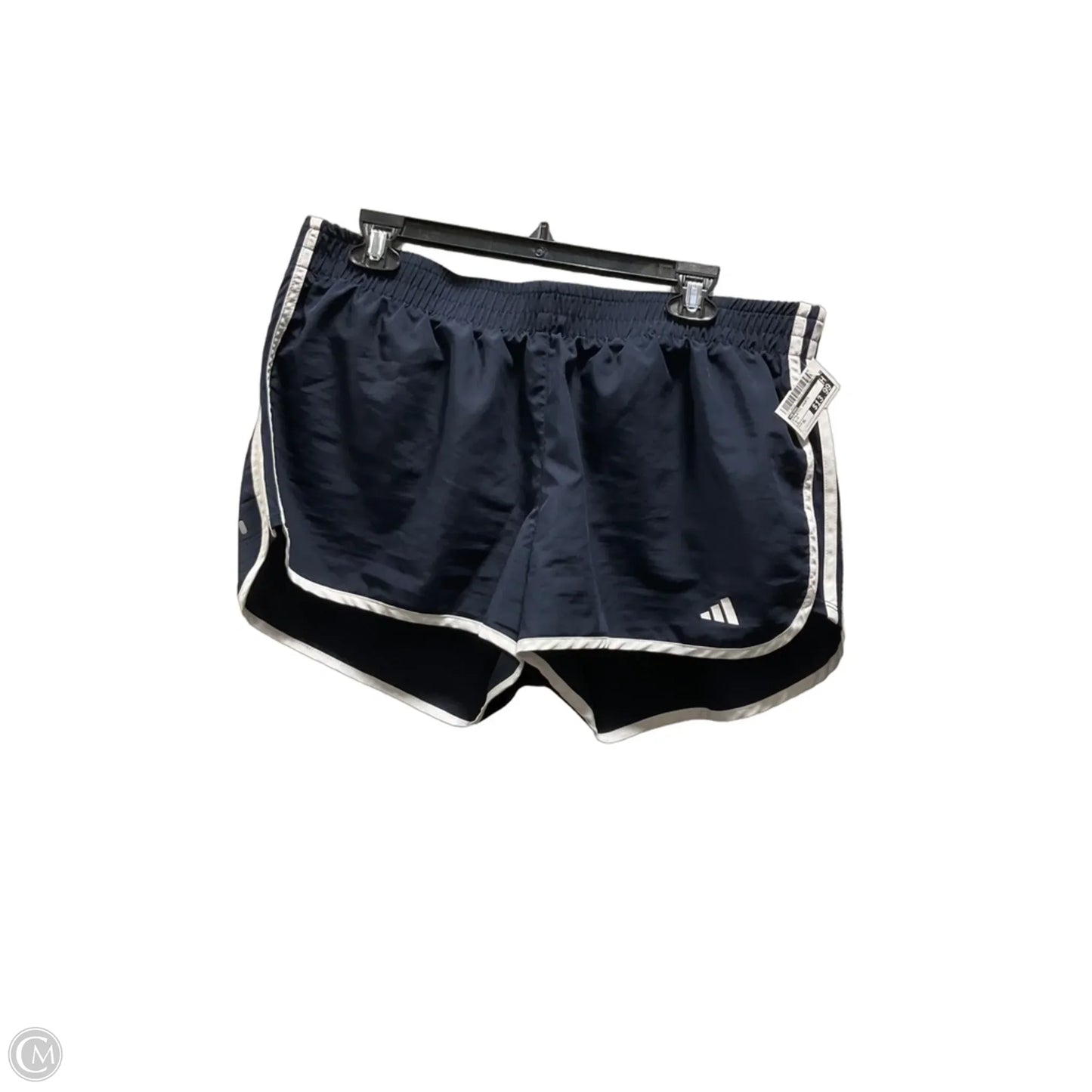 Athletic Shorts By Adidas In Blue, Size: Xl