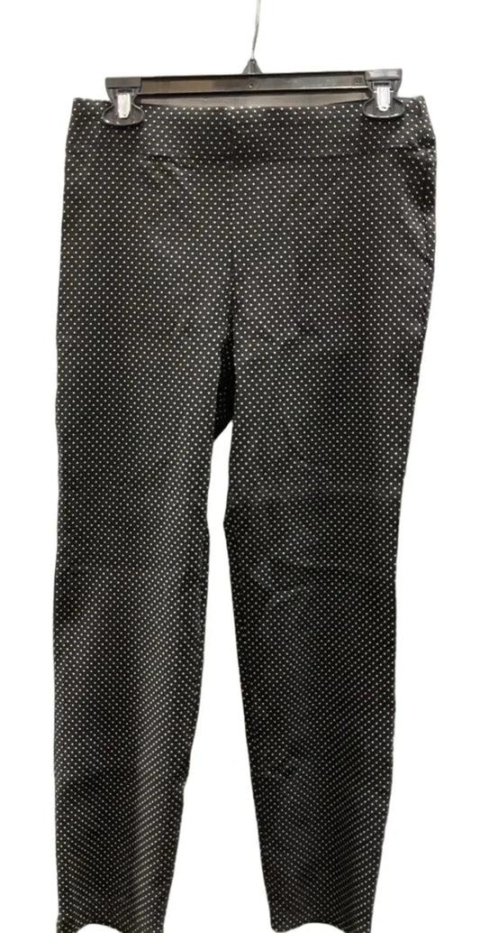 Pants Leggings By Max Studio In Polkadot Pattern, Size: 8