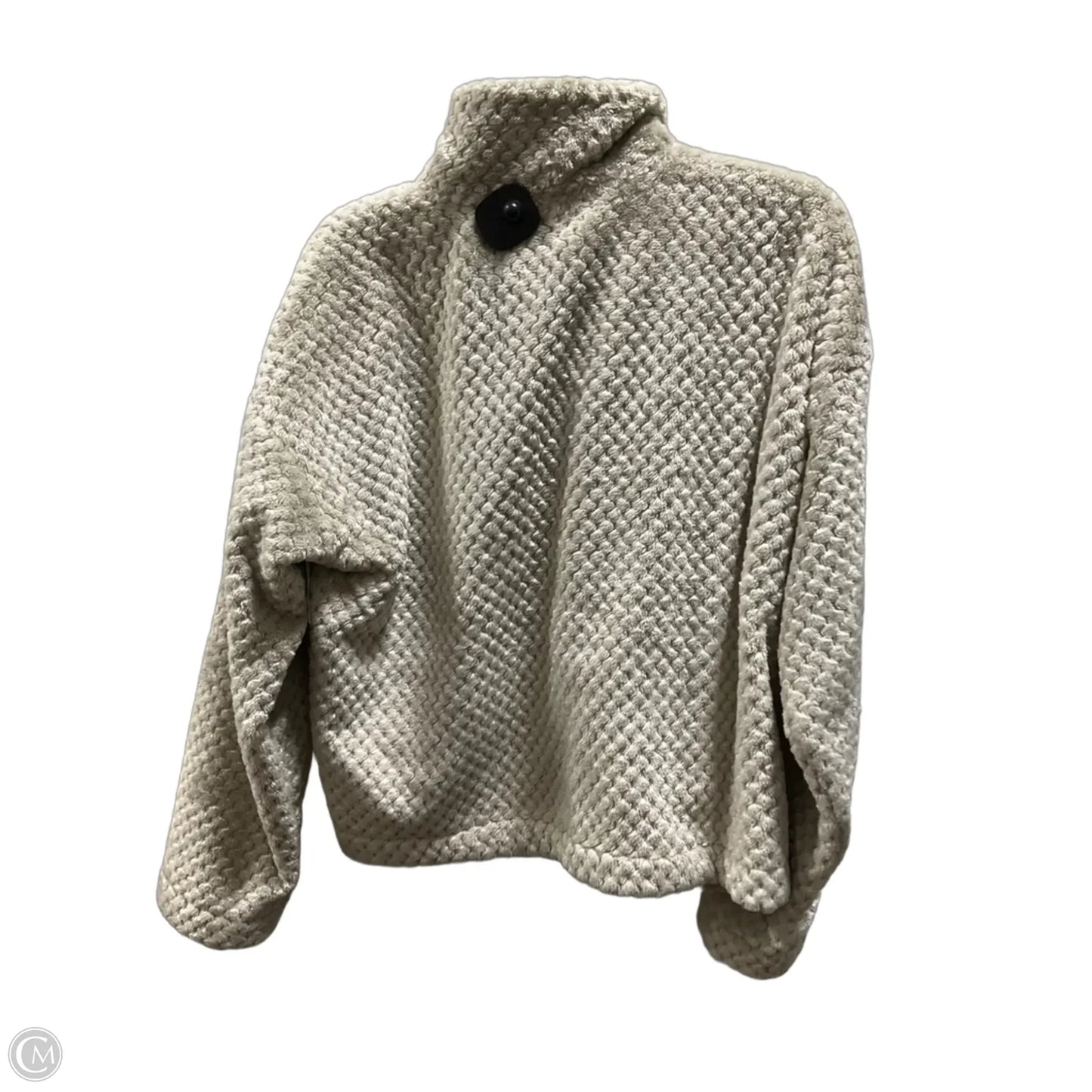 Sweater By Calvin Klein In Grey, Size: M