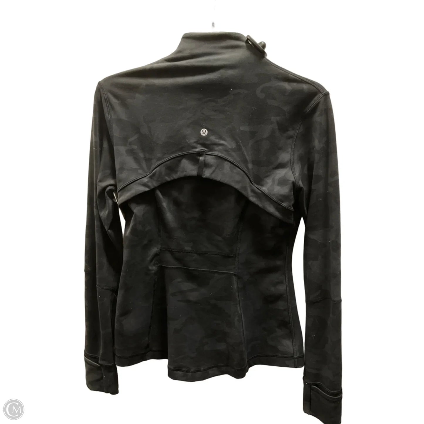 Athletic Jacket By Lululemon In Camouflage Print, Size: M