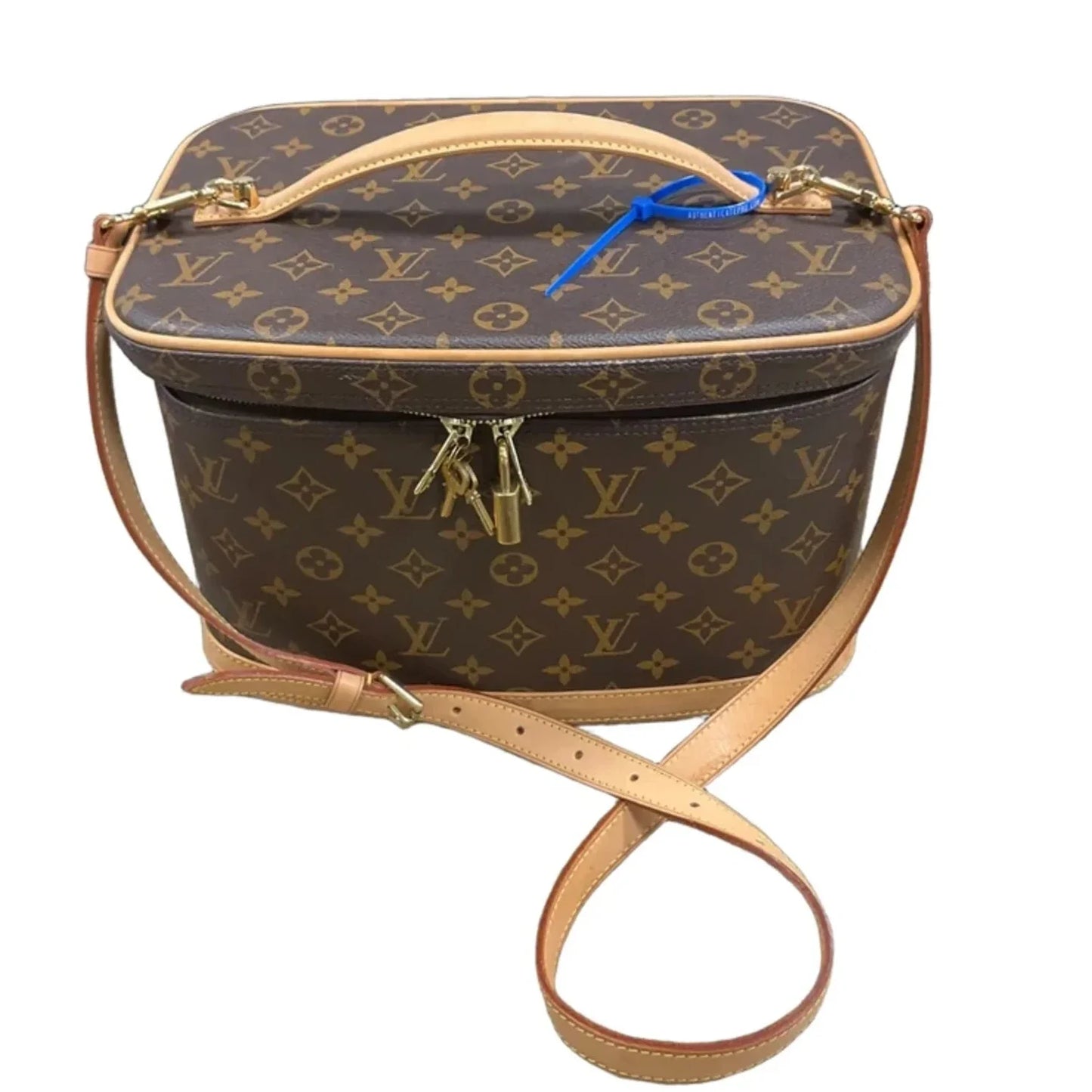 Makeup Bag Luxury Designer By Louis Vuitton, Size: Large