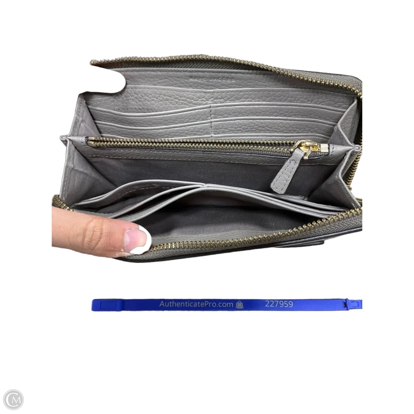 Wallet Luxury Designer By Marc Jacobs, Size: Large