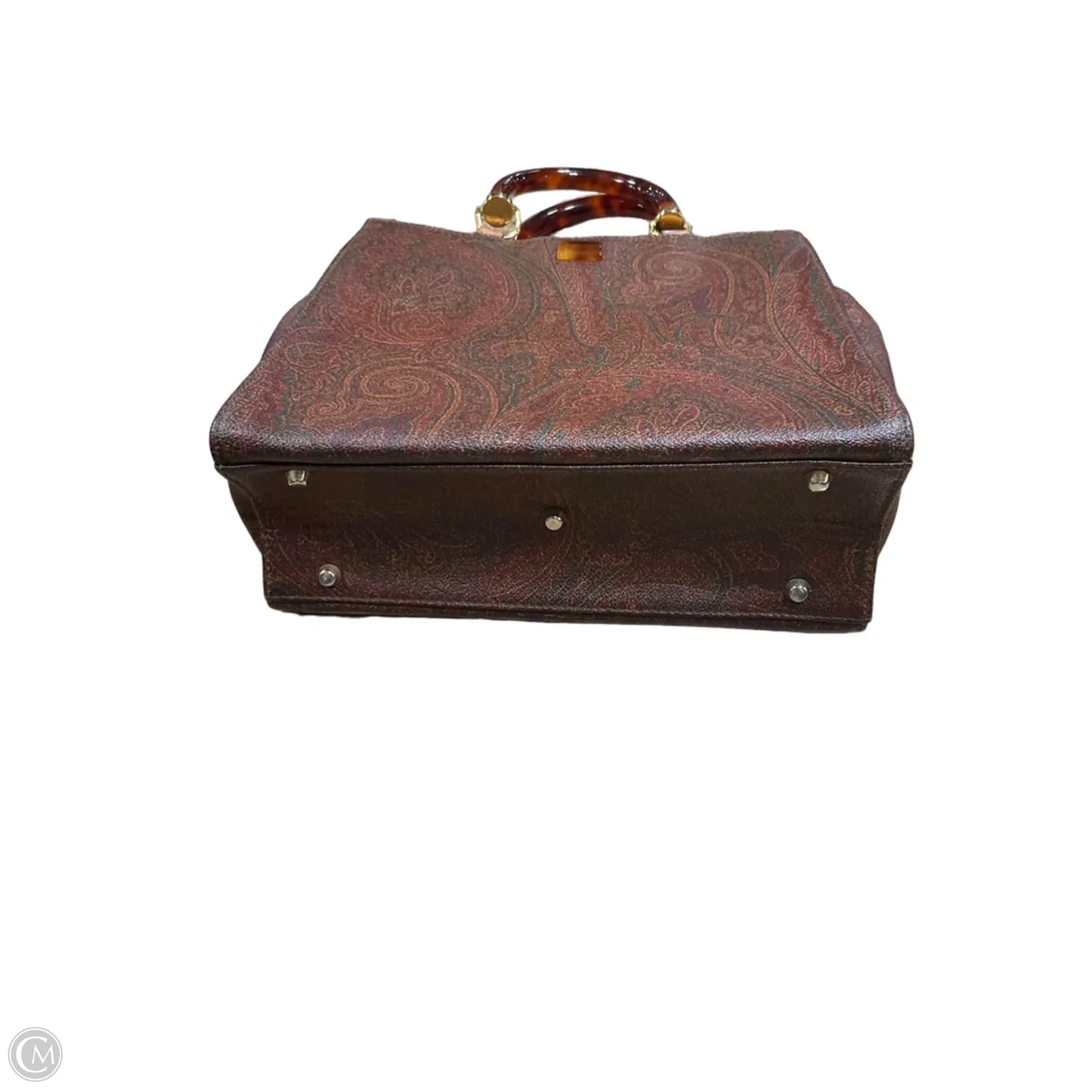Handbag Leather By Etro, Size: Medium