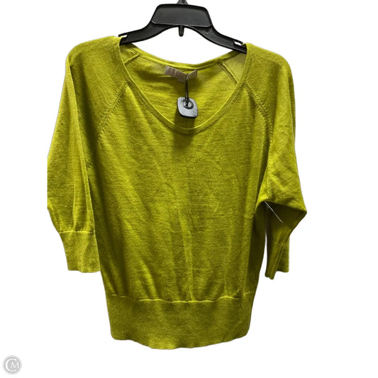 Top 3/4 Sleeve By Loft In Green, Size: M