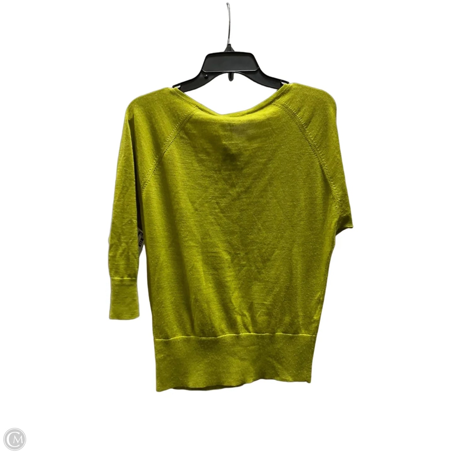 Top 3/4 Sleeve By Loft In Green, Size: M