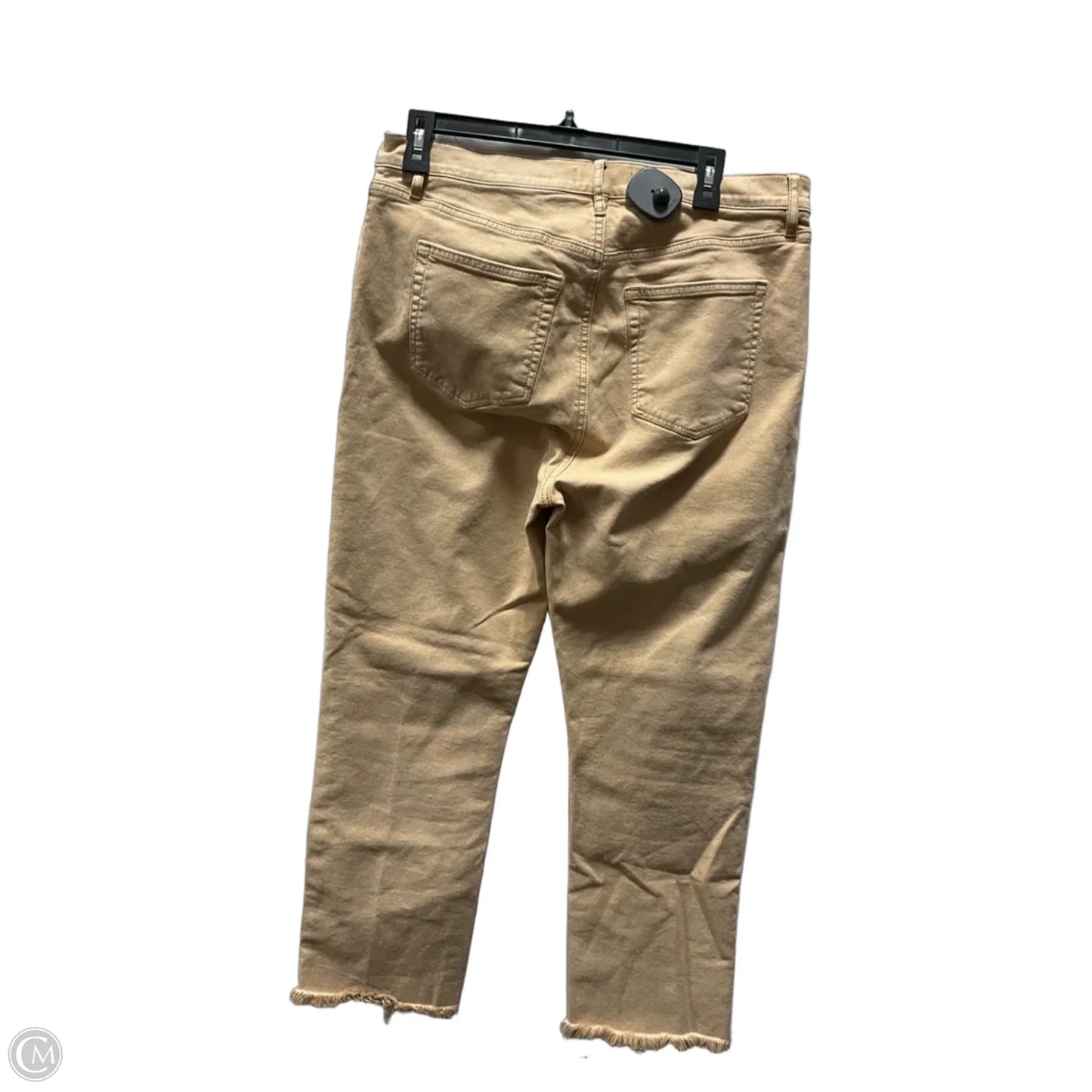 Jeans Skinny By Loft In Beige, Size: 10