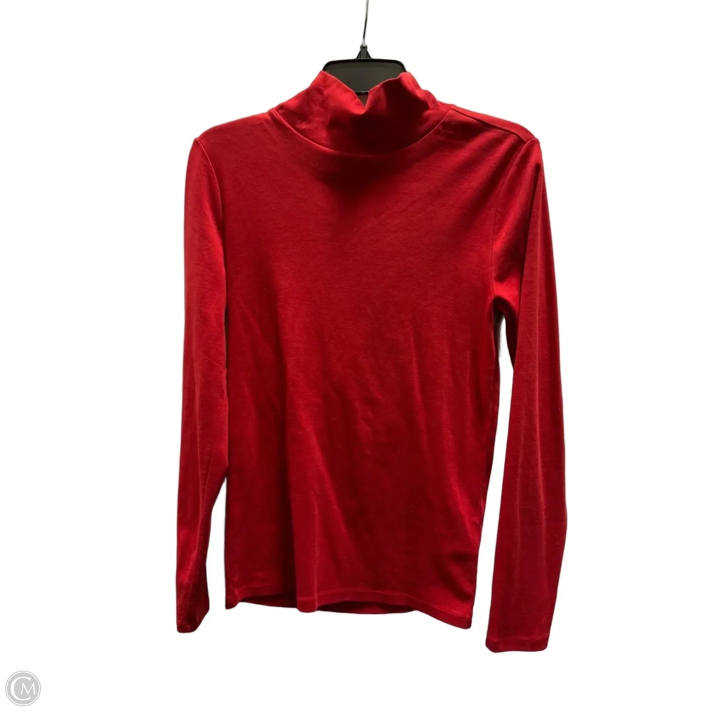 Top Long Sleeve By J. Crew In Red, Size: M