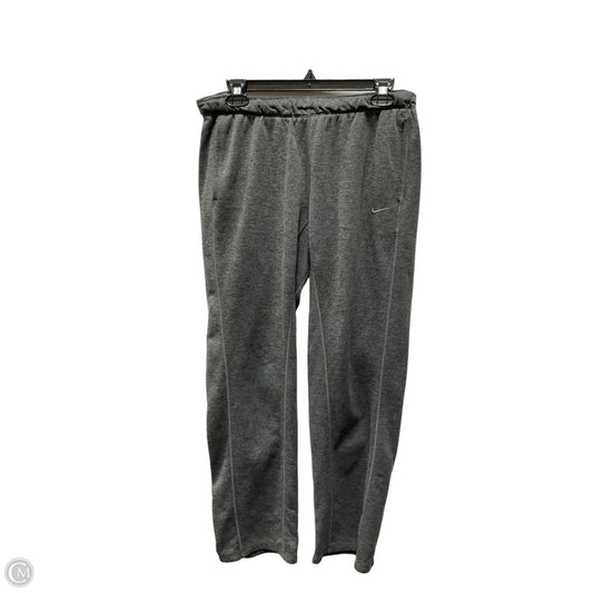 Athletic Pants By Nike In Grey, Size: M