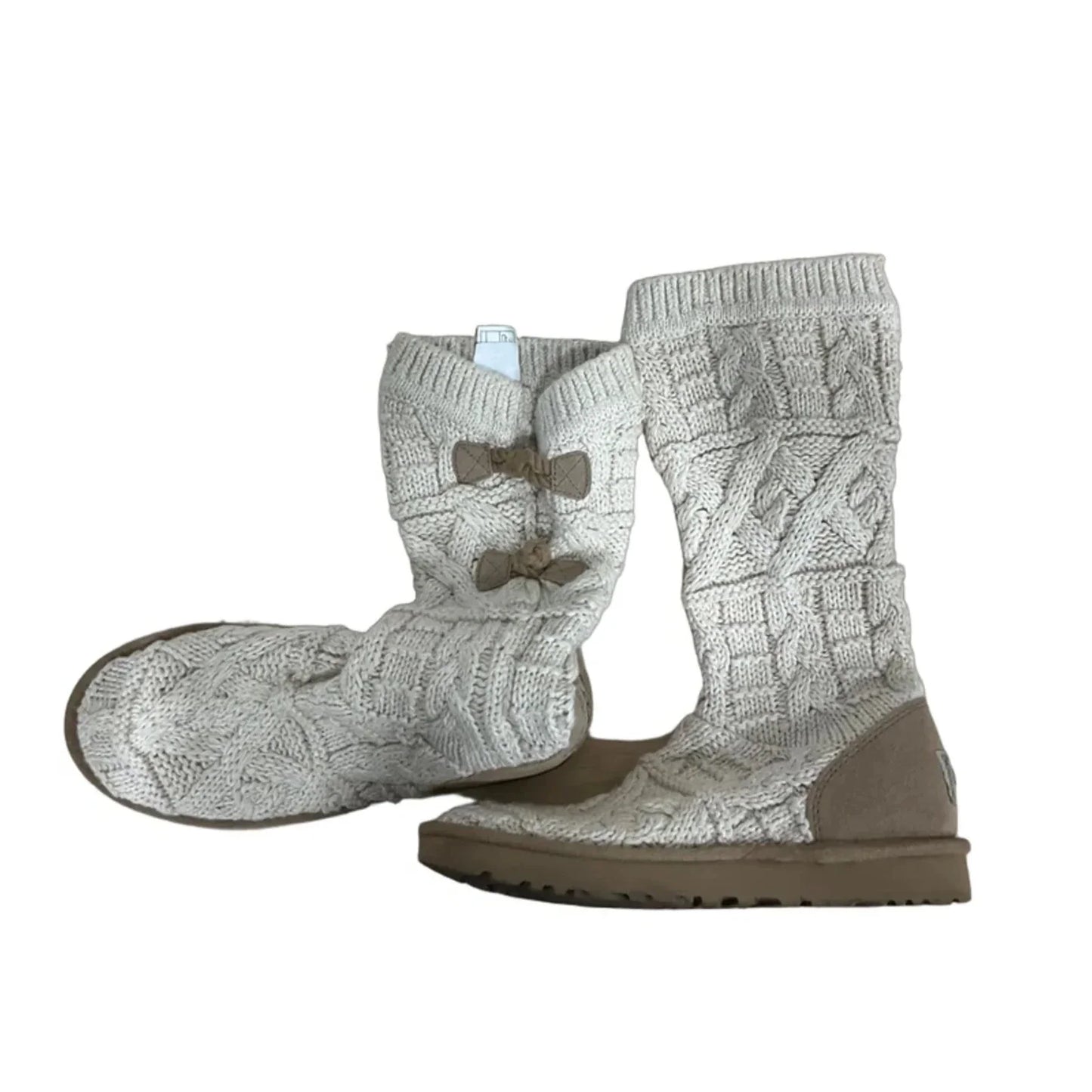 Slippers Designer By Ugg In Beige