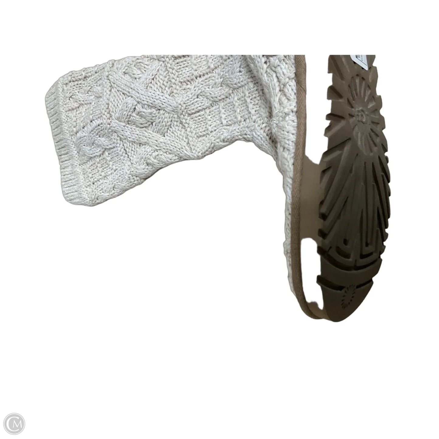 Slippers Designer By Ugg In Beige