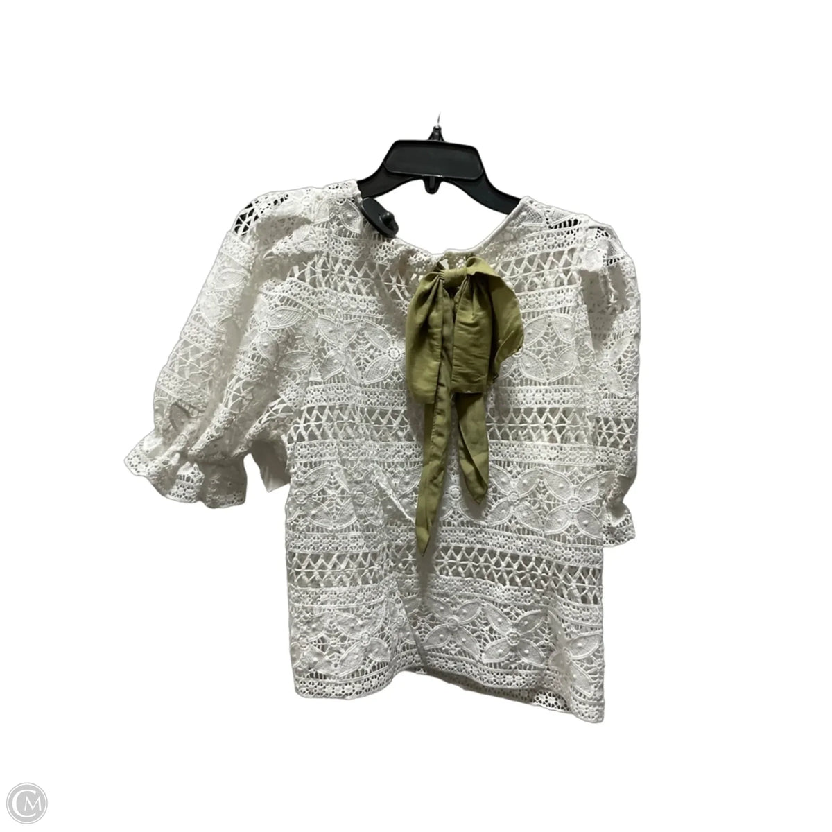 Top Short Sleeve By Dolan Left Coast In White, Size: M