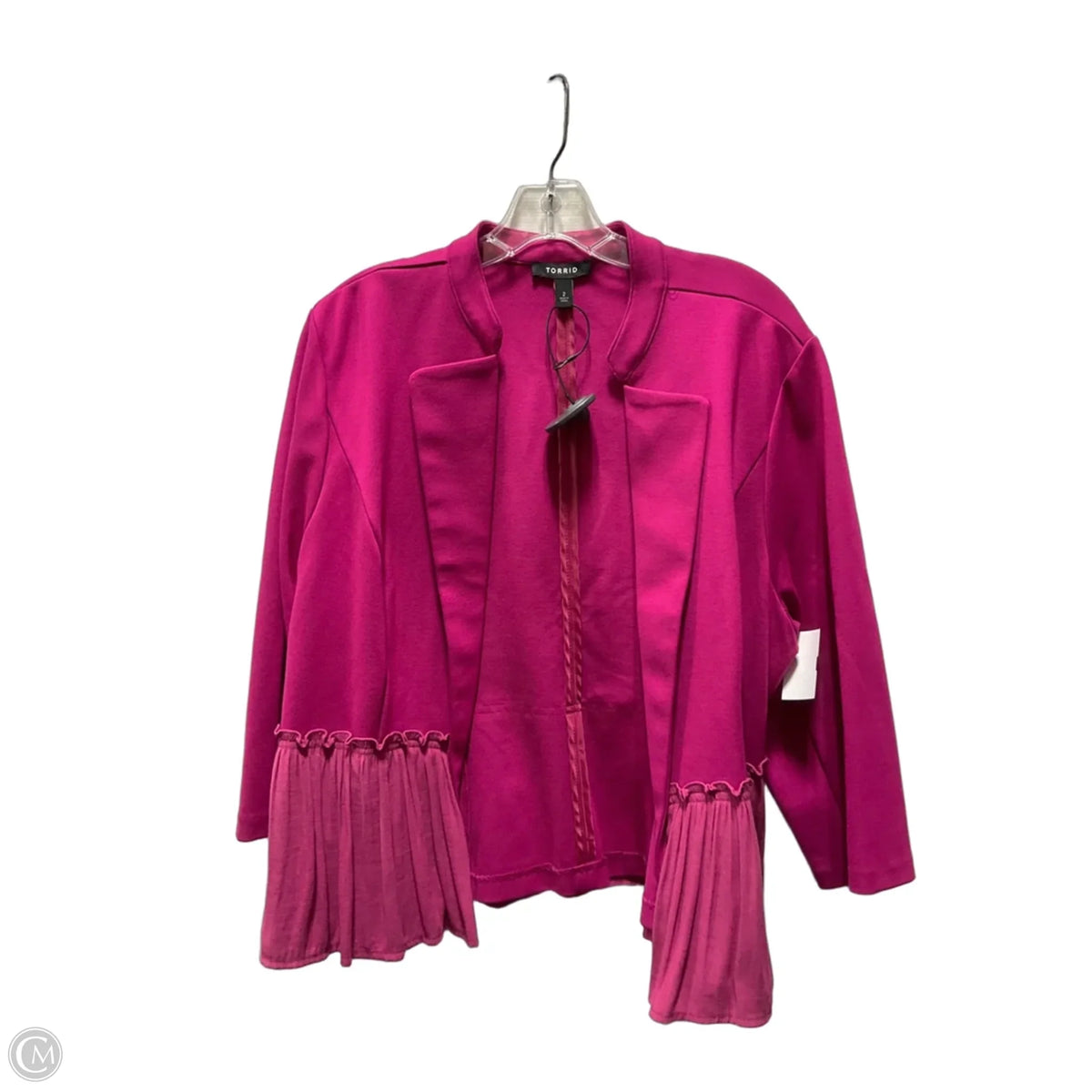 Blazer By Torrid In Pink, Size: 2x