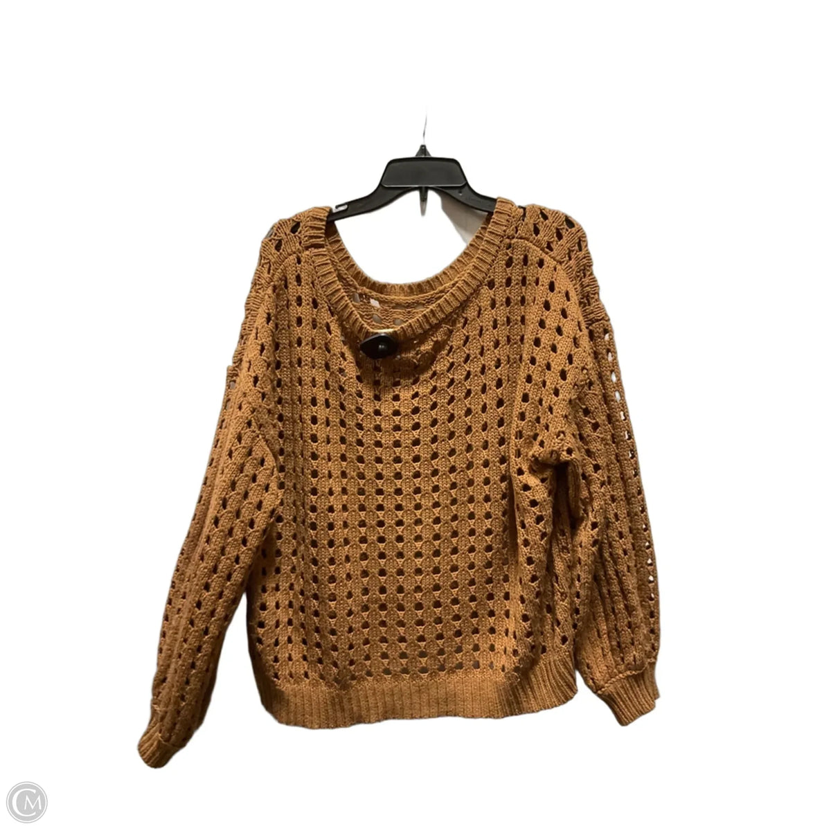 Sweater By Savvi In Tan, Size: 2x
