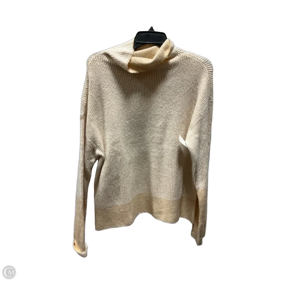 Sweater By Calvin Klein In Cream, Size: M
