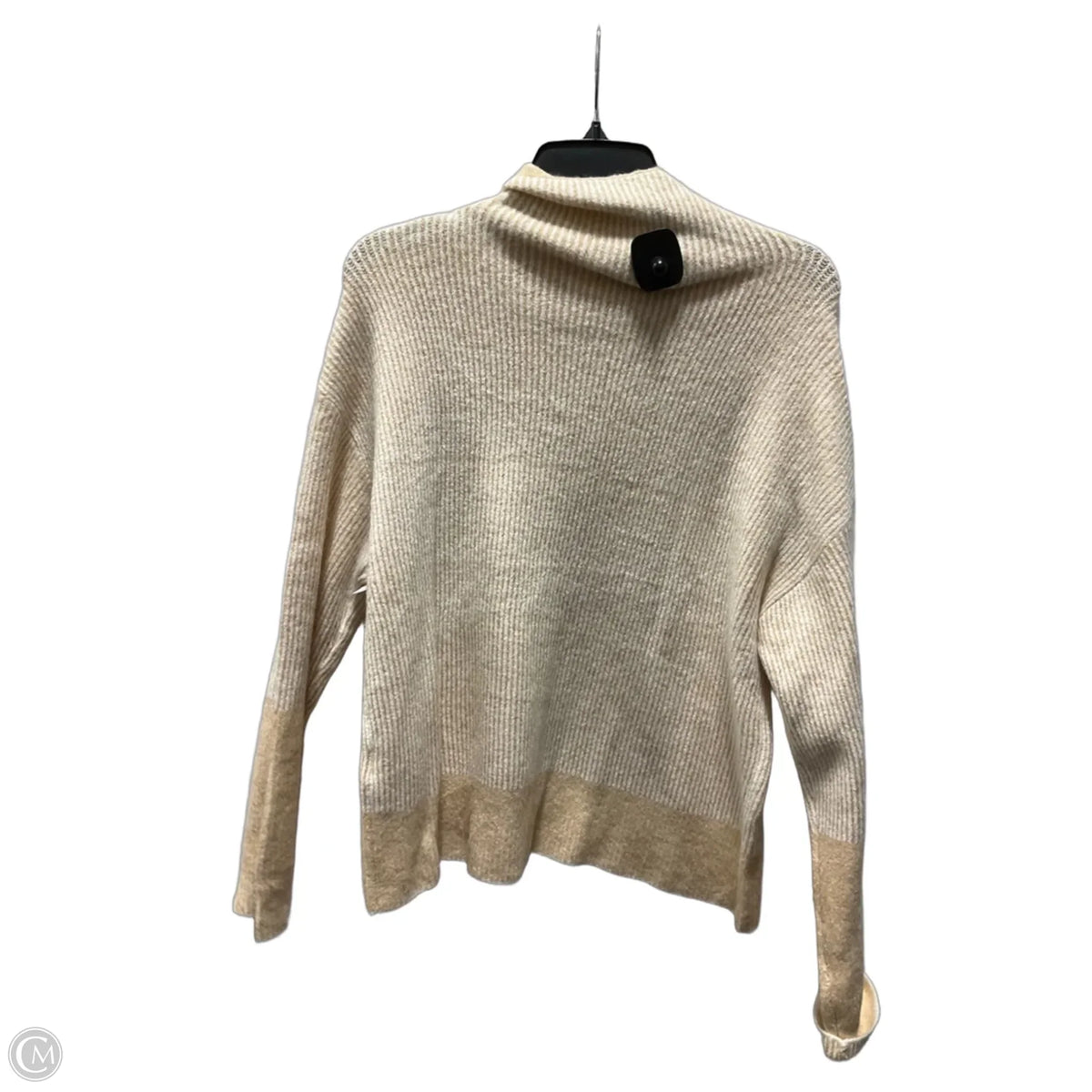 Sweater By Calvin Klein In Cream, Size: M