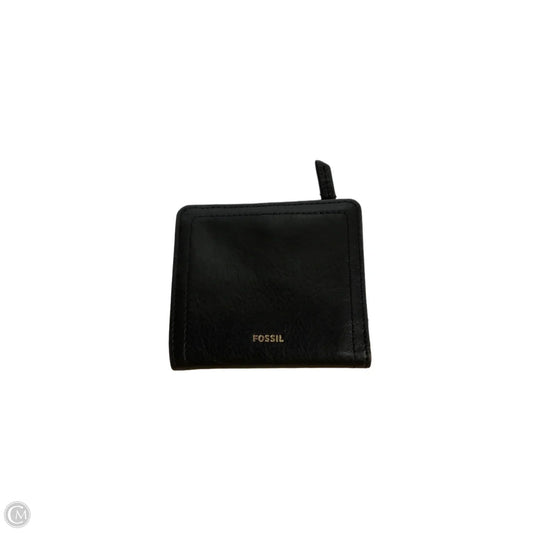 Wallet Leather By Fossil, Size: Small