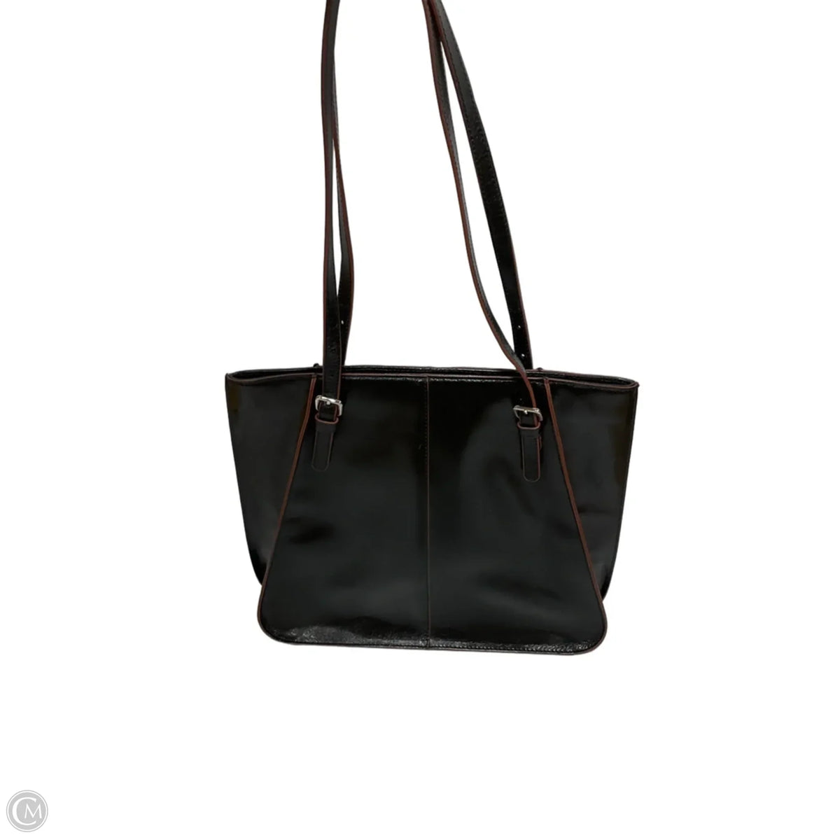 Handbag Leather By Hobo Intl, Size: Large