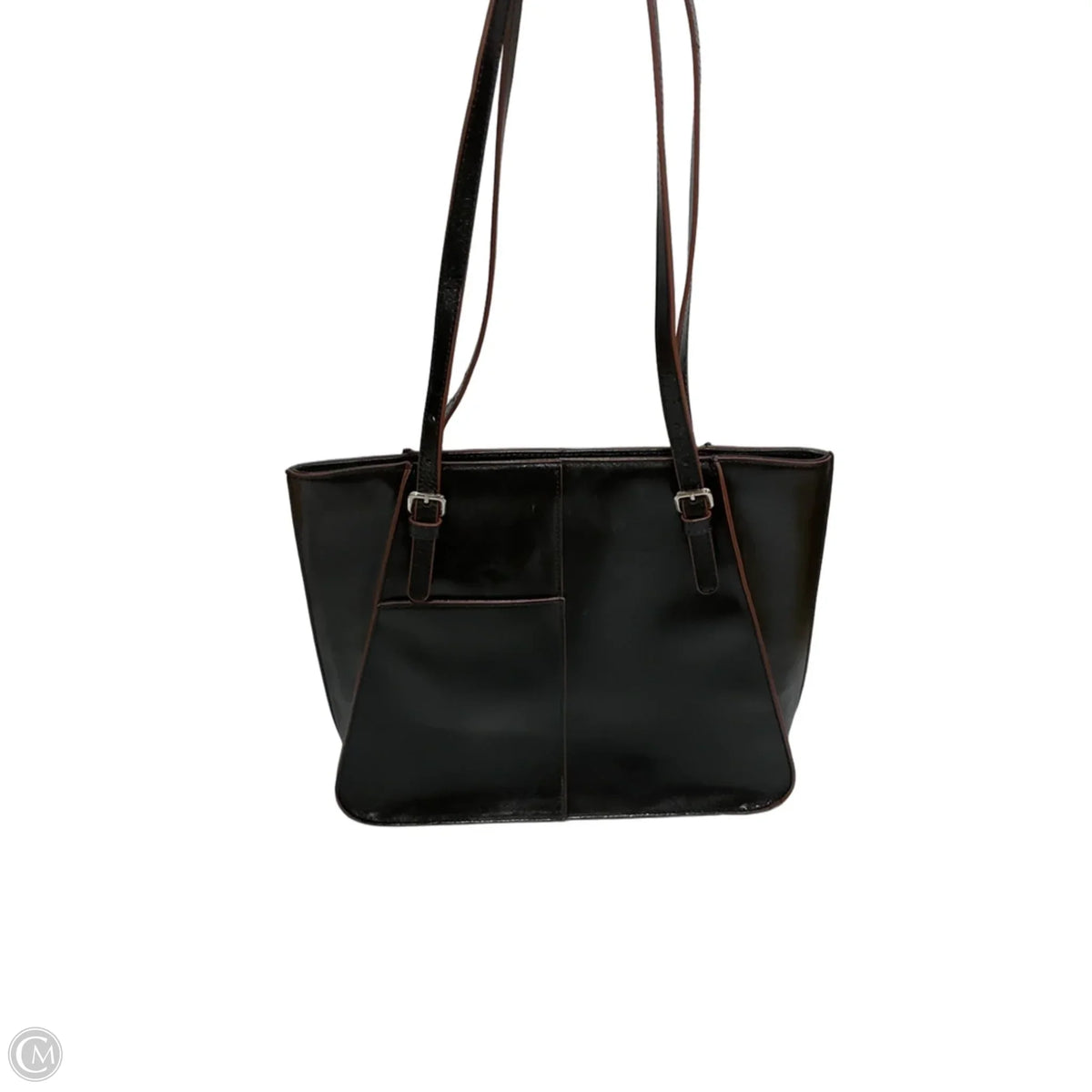 Handbag Leather By Hobo Intl, Size: Large