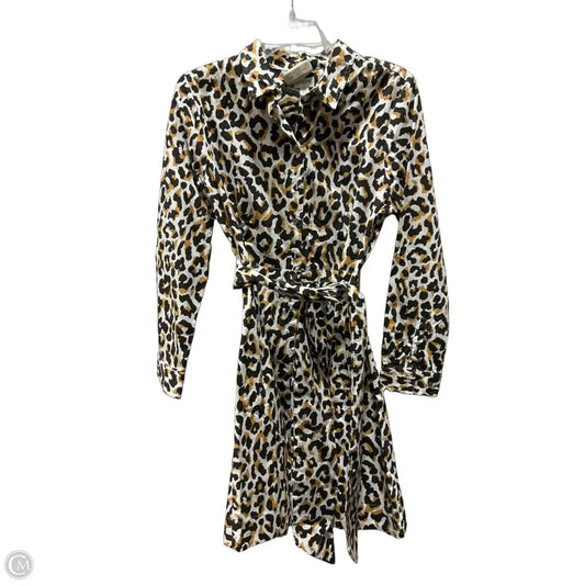 Dress Casual Midi By J. Crew In Animal Print, Size: M