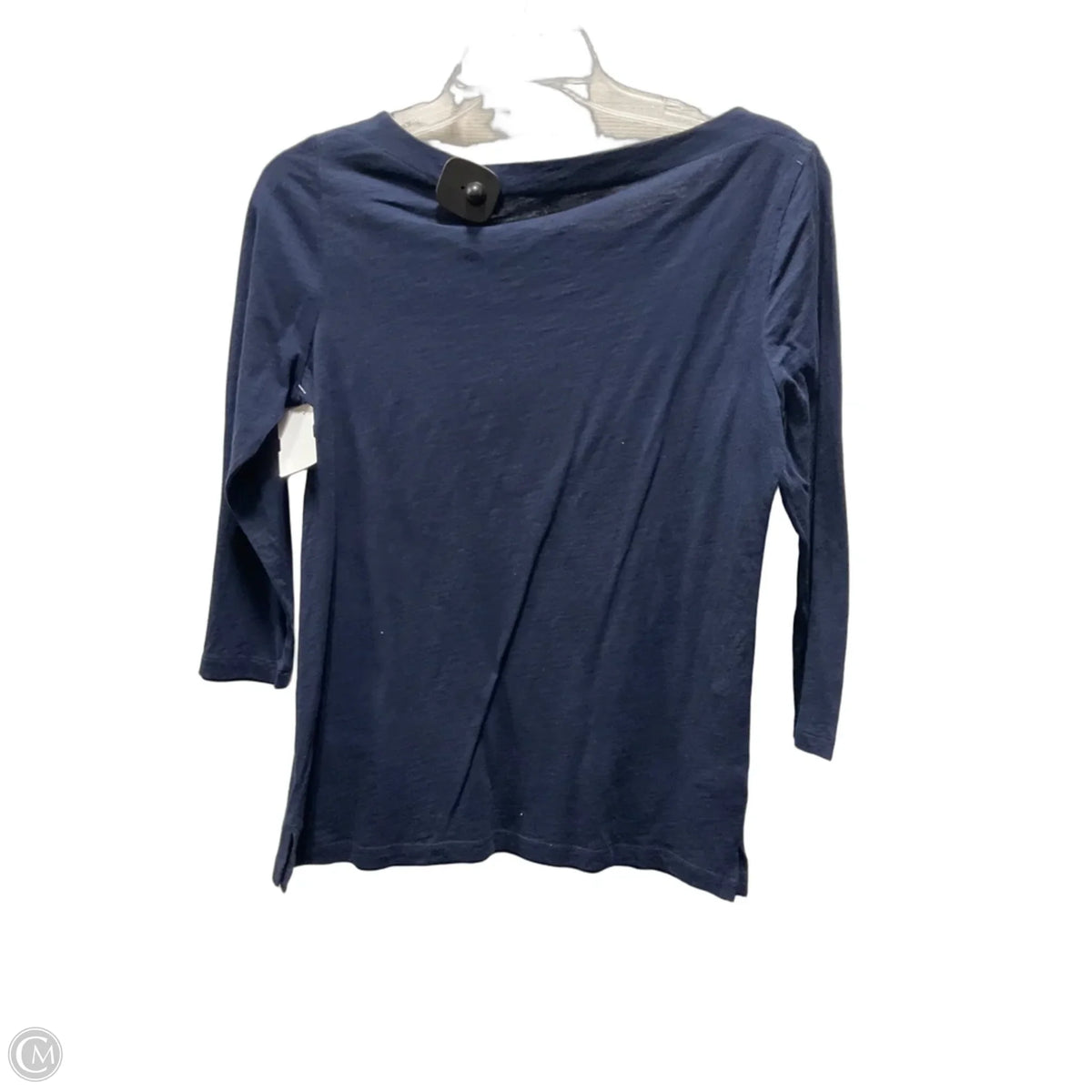 Top 3/4 Sleeve By Loft In Blue, Size: M