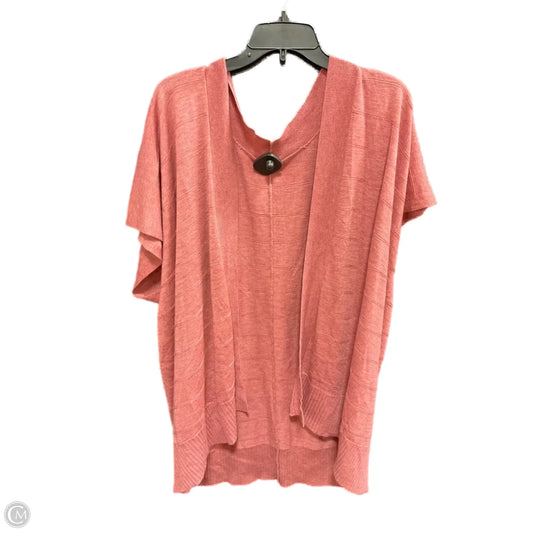 Cardigan By Loft In Pink, Size: Xs