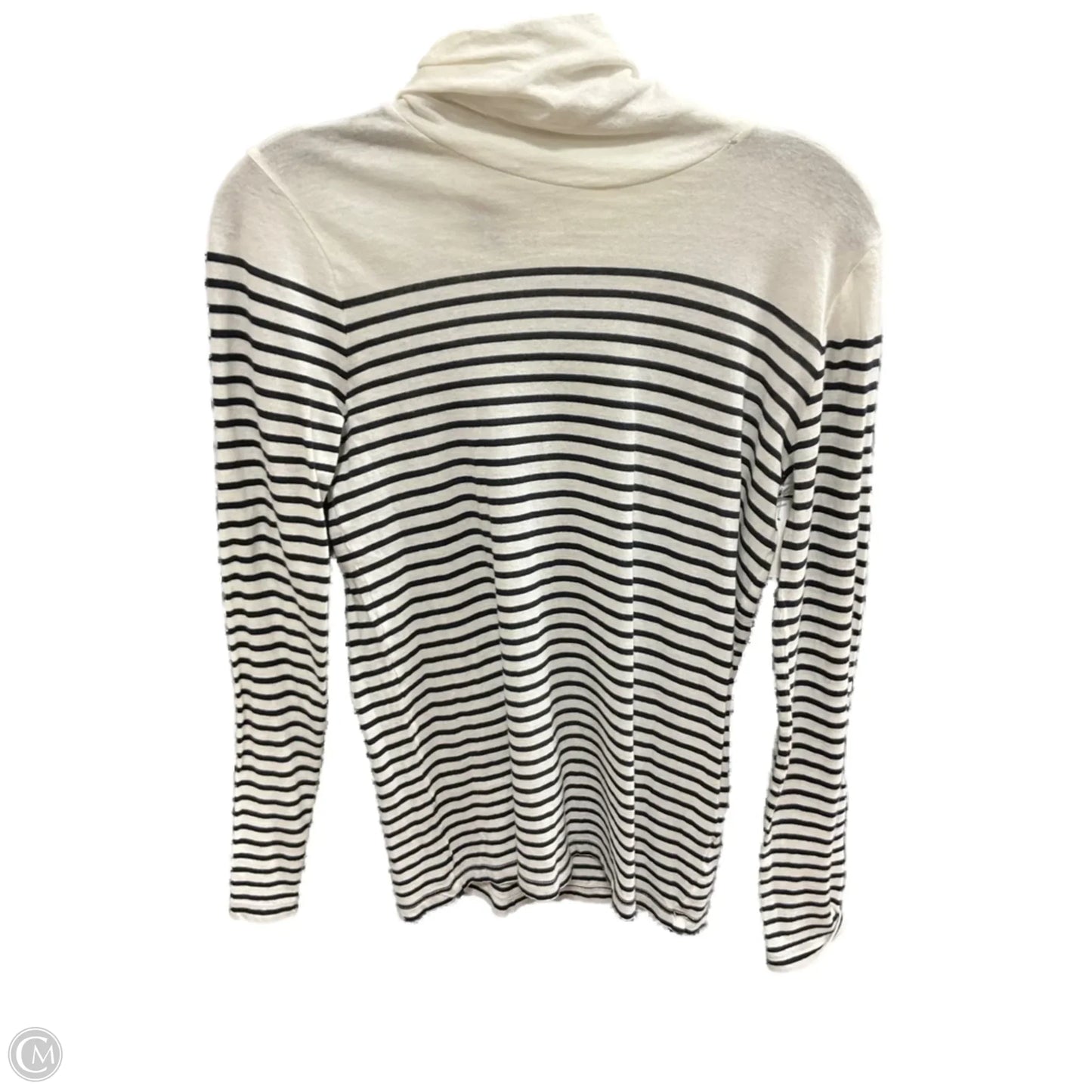 Top Long Sleeve By J. Crew In Striped Pattern, Size: S